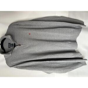 Polo Jeans Company Ralph Lauren Men's Gray Quarter -Zip Sweater XXL